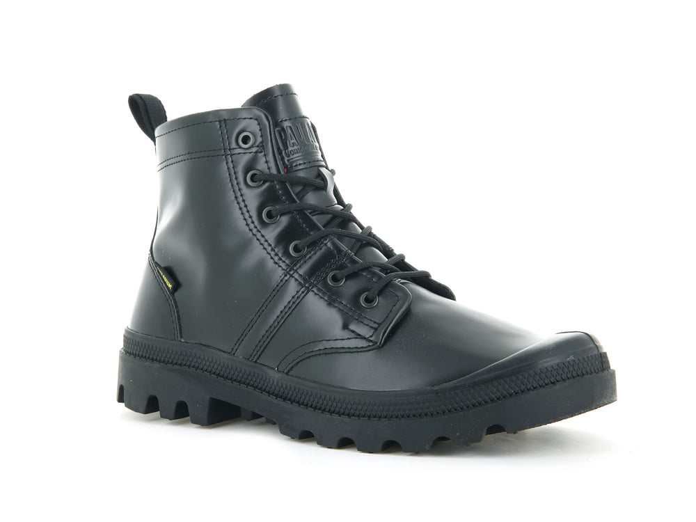 Botas Palladium PALLABROUSSE BOX Hombre Negras | Costa Rica-50926